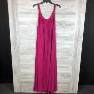 caslon twist neck maxi dress